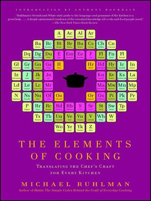 cover image of The Elements of Cooking